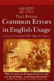 Common Errors in English Usage, book cover